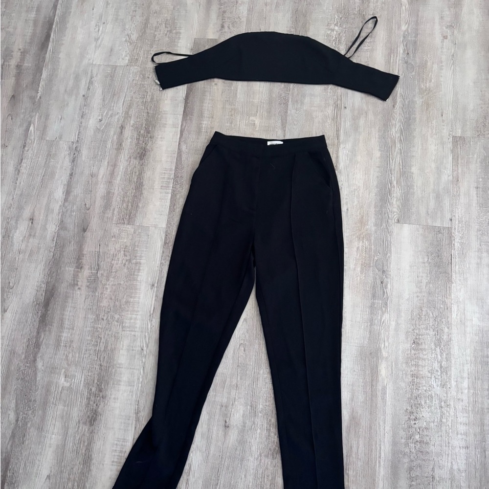 Superdown Black Pantsuit